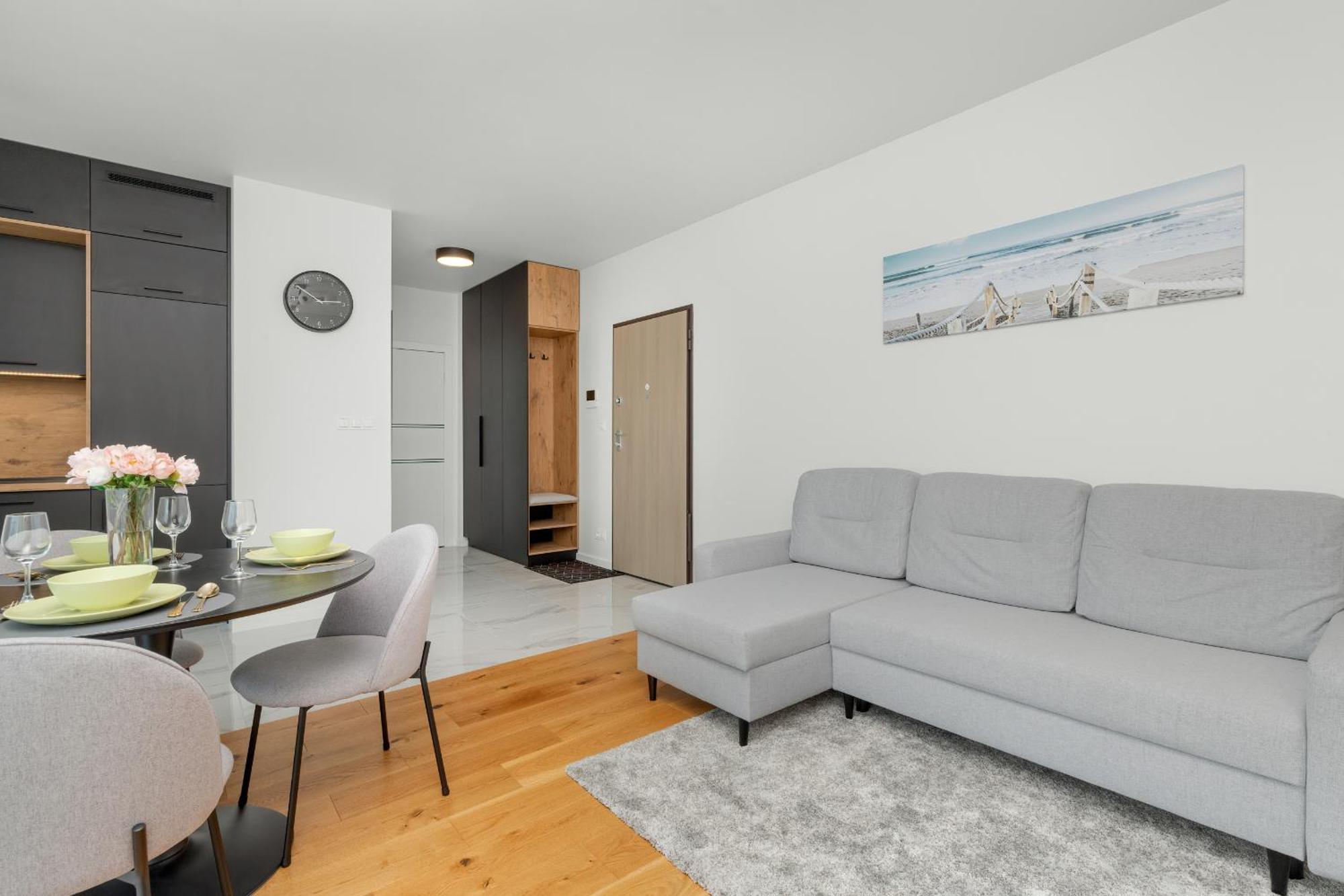 Apartament Na 15 Pietrze Z Widokiem Na Zatoke W Gdyni I Parkingiem By Noclegi Renters Gdynia Exterior photo