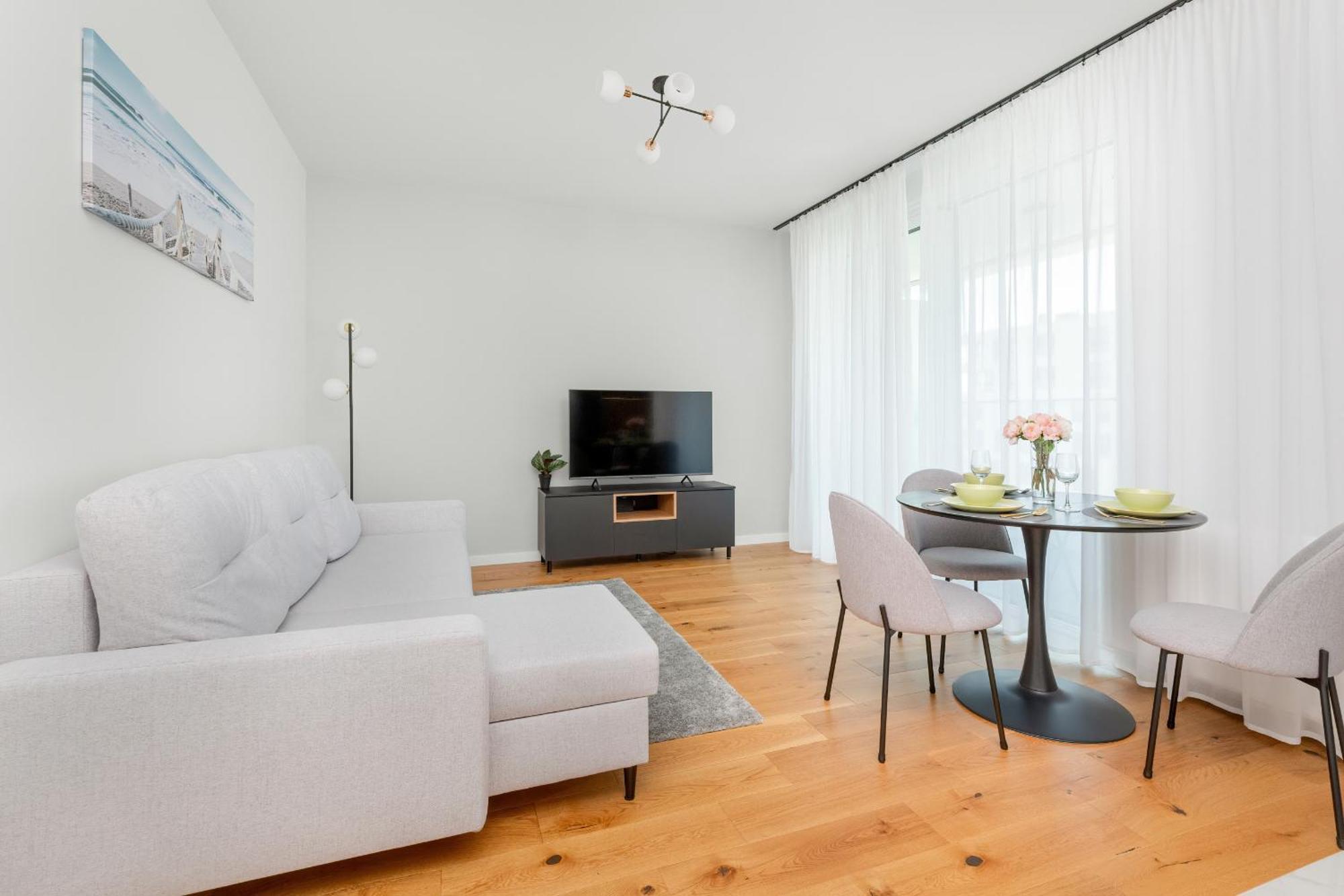 Apartament Na 15 Pietrze Z Widokiem Na Zatoke W Gdyni I Parkingiem By Noclegi Renters Gdynia Exterior photo